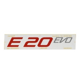 SCHRIFTZUG 'E20 EVO-RAL2002